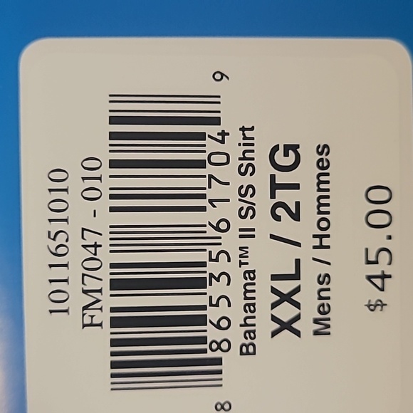 Mens XXL Columbia PFG button fishing shirt black - Picture 9 of 9